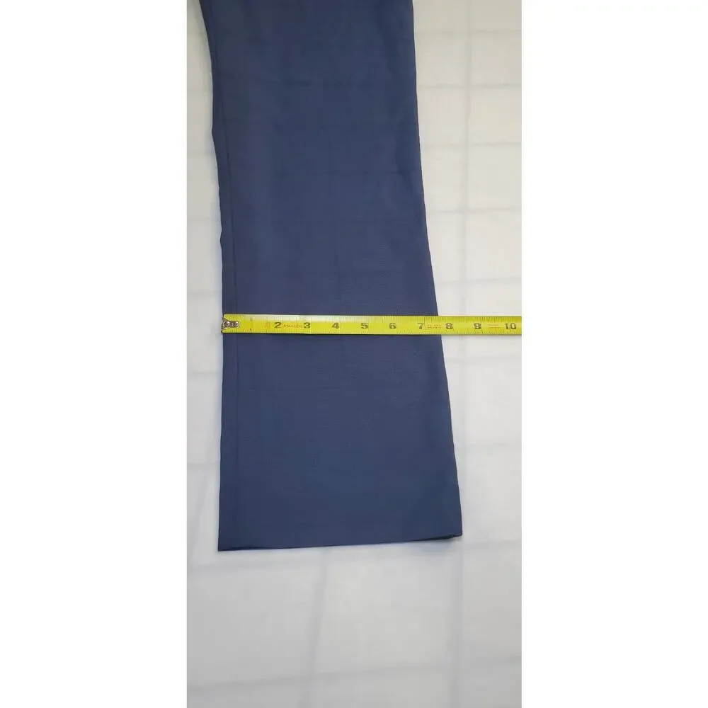 Perry Ellis Size 32x29 Portfolio Modern Fit Washable Stretch Dress Blue Ca13